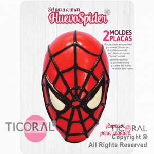 SET PLACA HUESPIDER 15CM  x 1